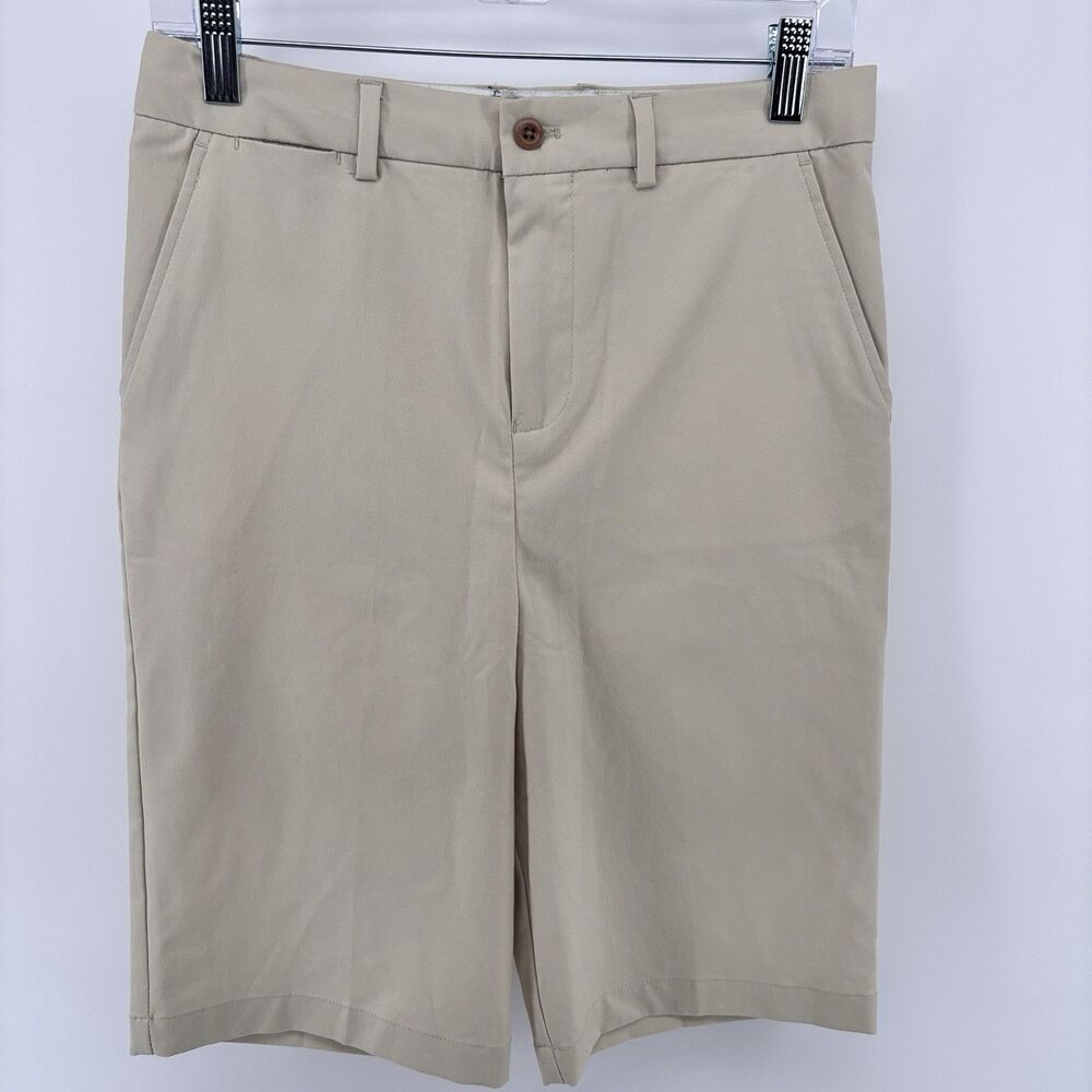 Polo Ralph Lauren Boys Size 18 Khaki Chino Shorts Pony Logo